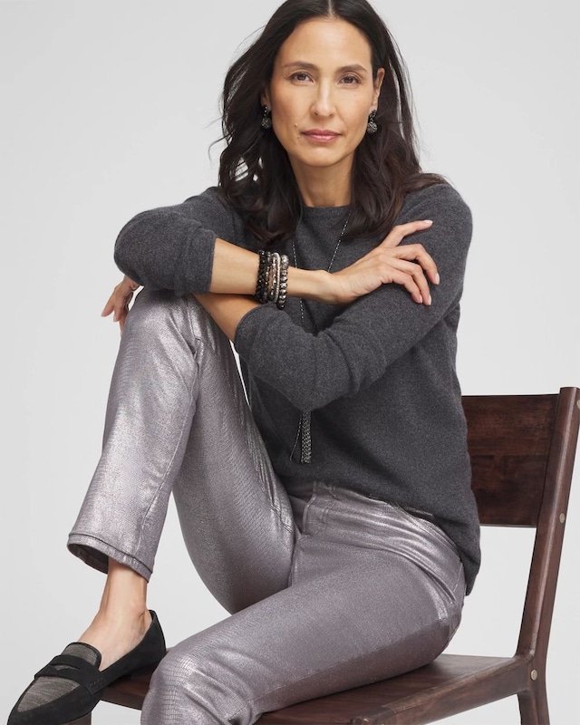 Cashmere Crewneck Sweater - image 2